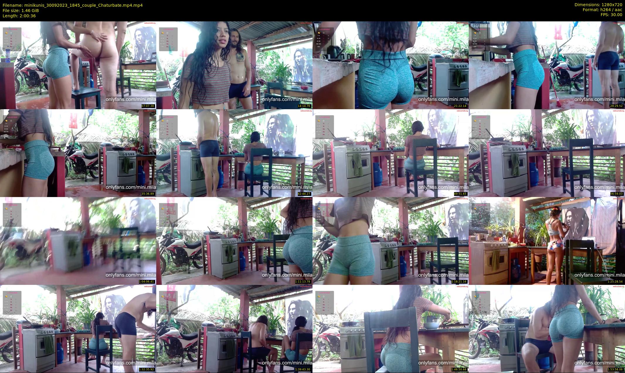 minikunis — 121 minute Chaturbate couple cam show recording, 720p, Sep 30, 2023
