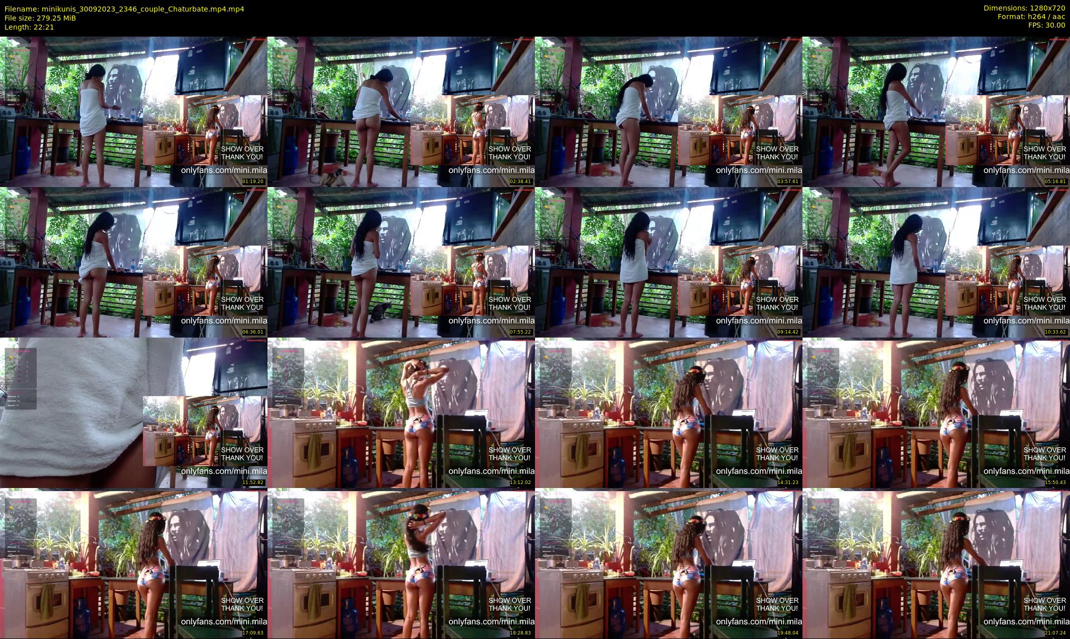 minikunis — 23 minute Chaturbate couple cam show recording, 720p, Sep 30, 2023