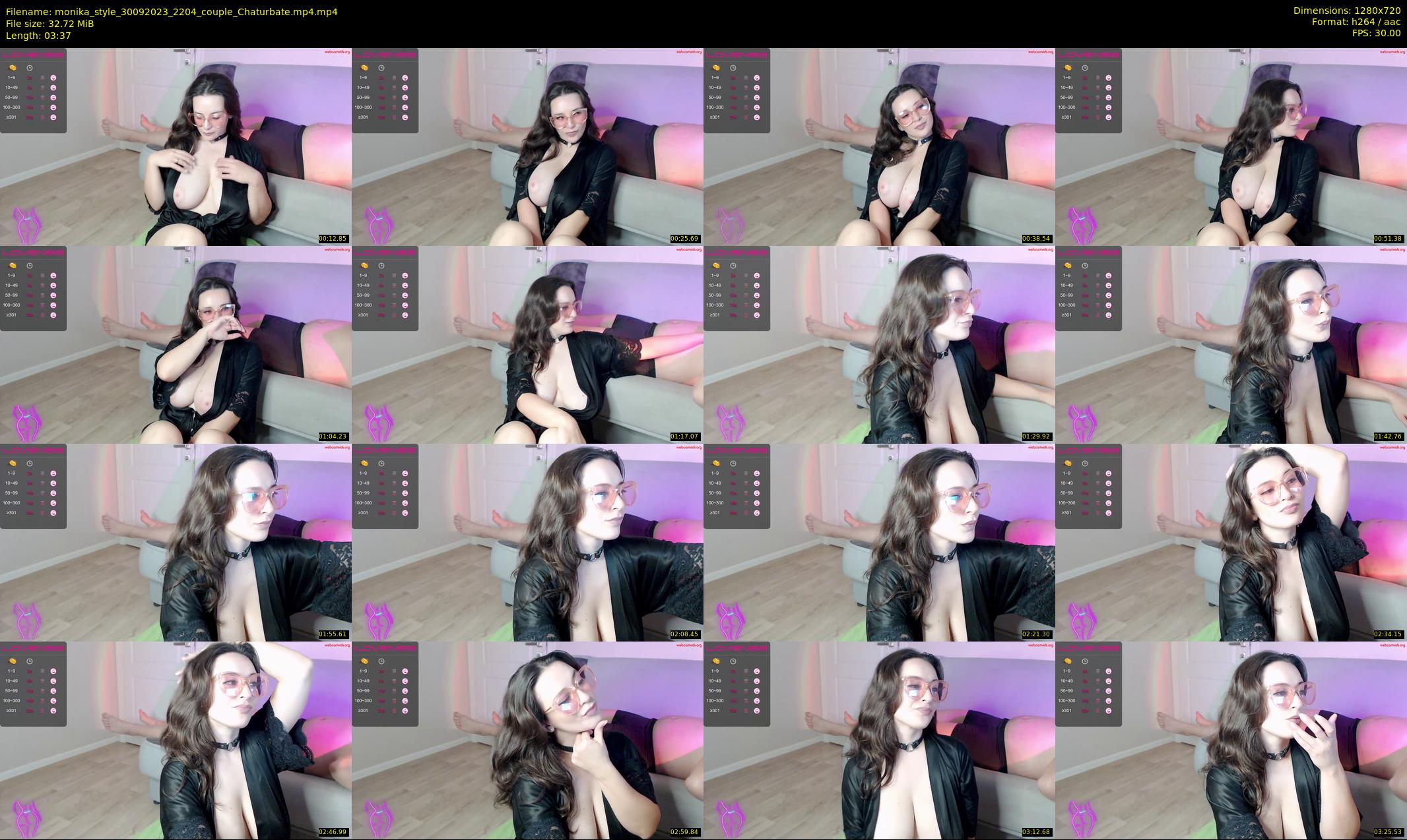 monika_style — 4 minute Chaturbate female cam show recording, 720p, Sep 30, 2023