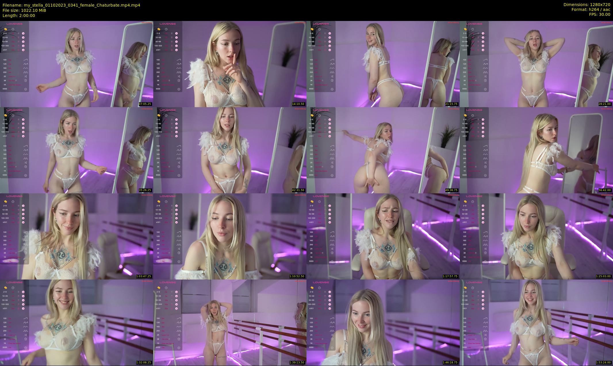 my_stella — 120 minute Chaturbate female cam show recording, 720p, Oct 1, 2023