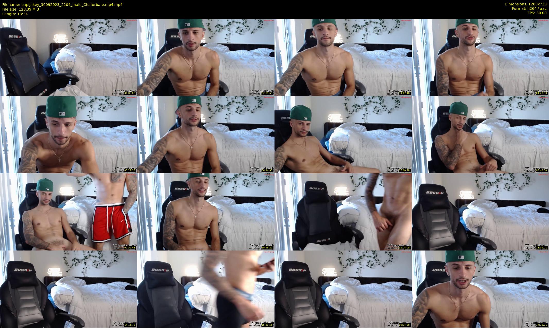 papijakey — 19 minute Chaturbate male cam show recording, 720p, Sep 30, 2023