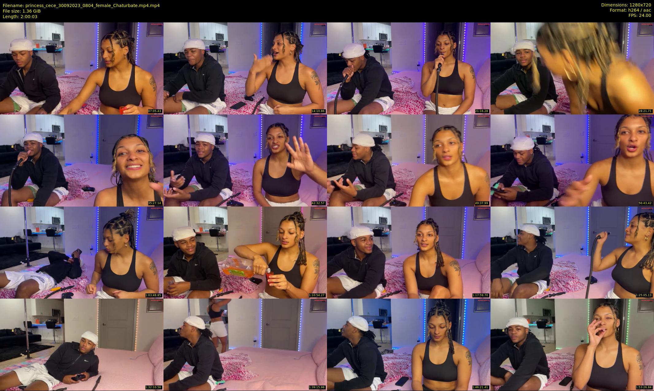 princess_cece — 121 minute Chaturbate female cam show recording, 720p, Sep 30, 2023