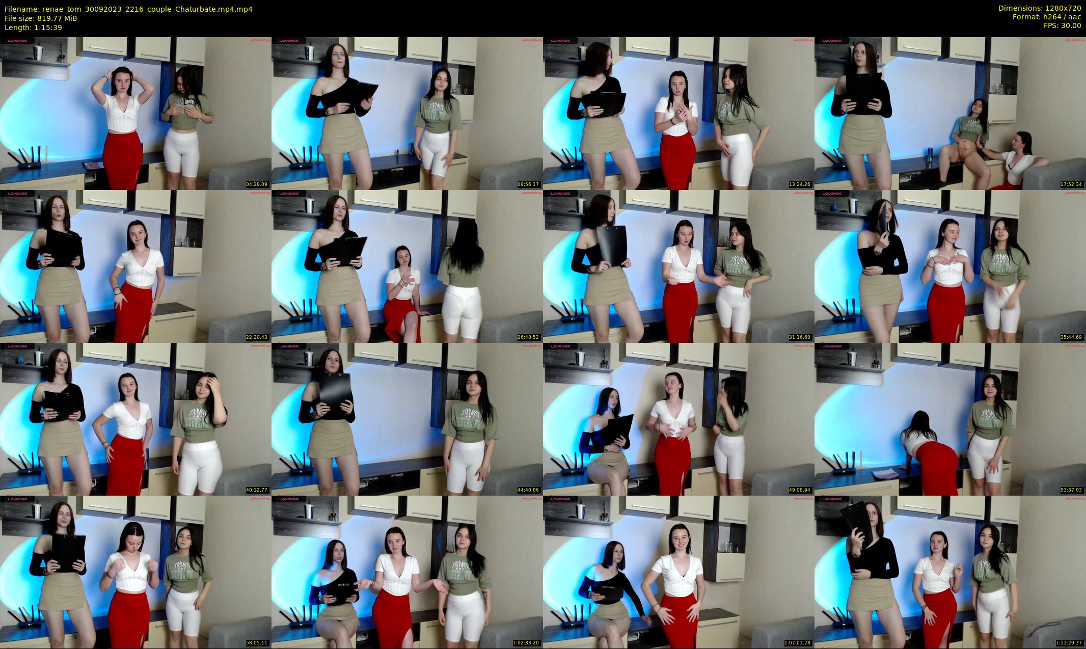 renae_tom — 76 minute Chaturbate couple cam show recording, 720p, Sep 30, 2023