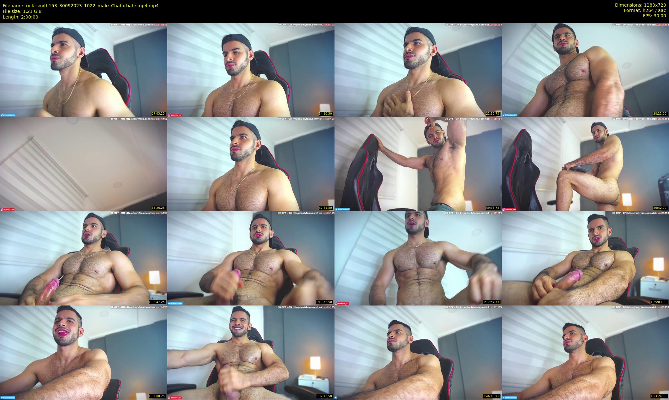 rick_smith153 — 120 minute Chaturbate male cam show recording, 720p, Sep 30, 2023