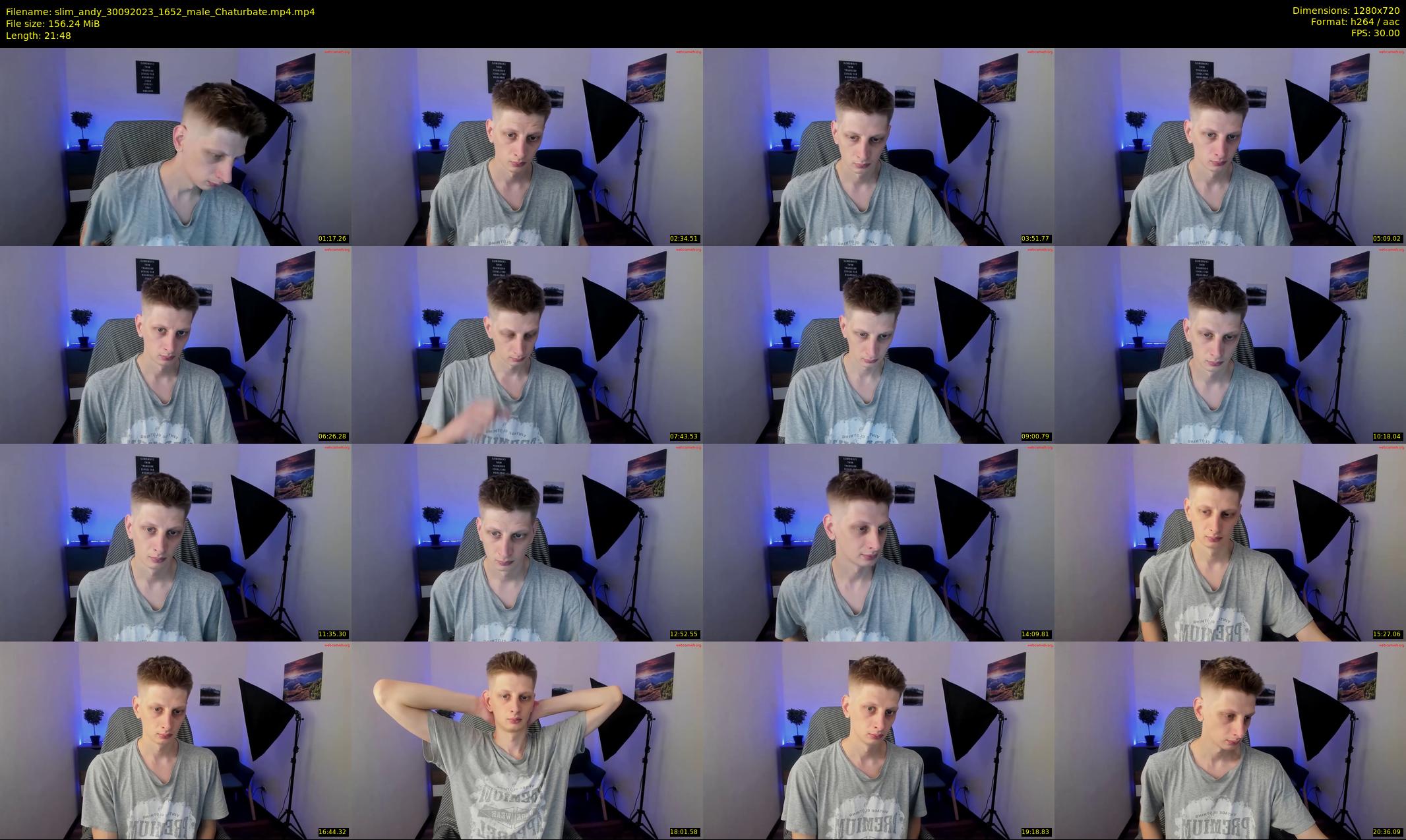 slim_andy — 22 minute Chaturbate male cam show recording, 720p, Sep 30, 2023
