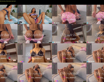 soy_destiny — 50 minute Chaturbate female cam show recording, 720p, Sep 30, 2023