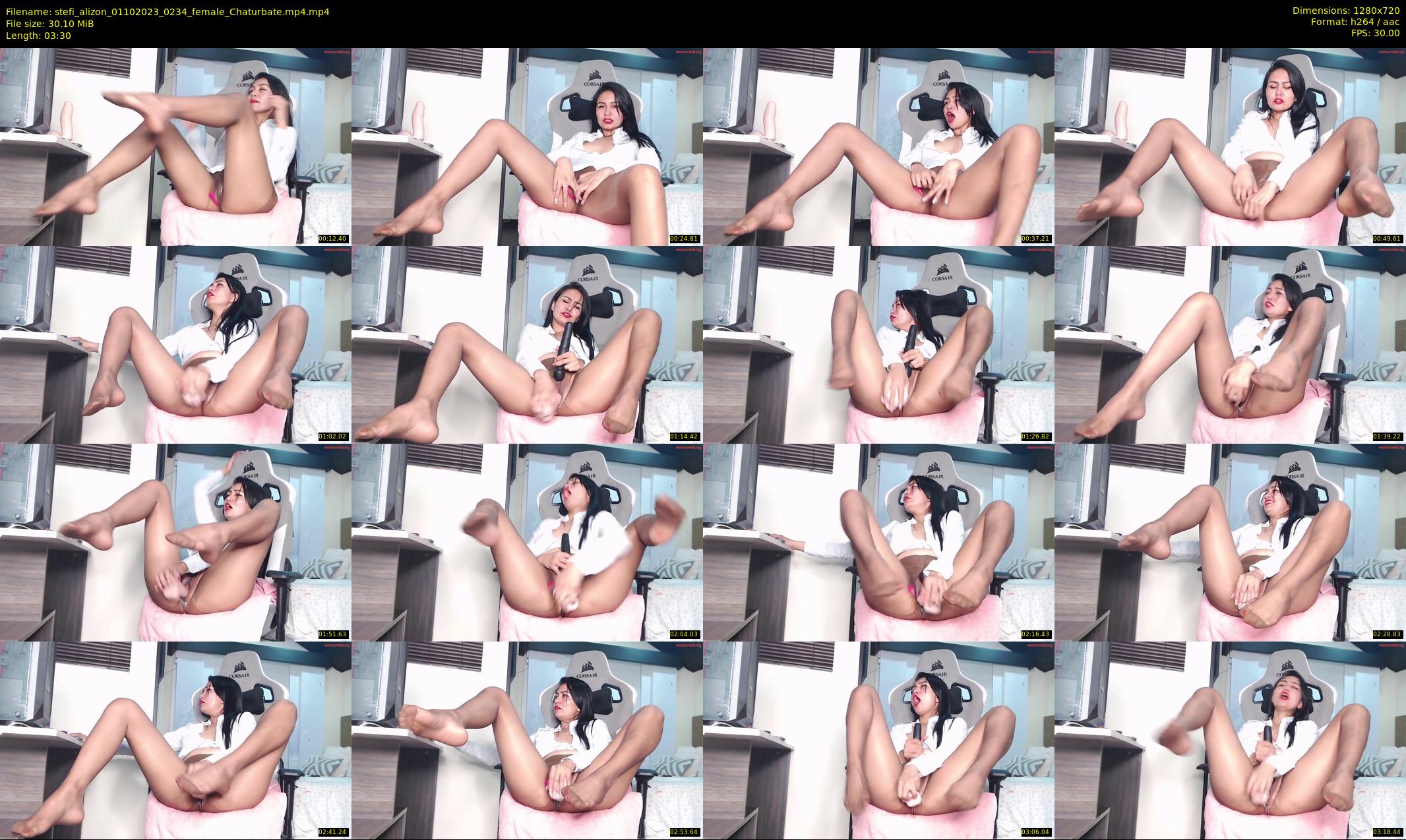 stefi_alizon — 4 minute Chaturbate female cam show recording, 720p, Oct 1, 2023