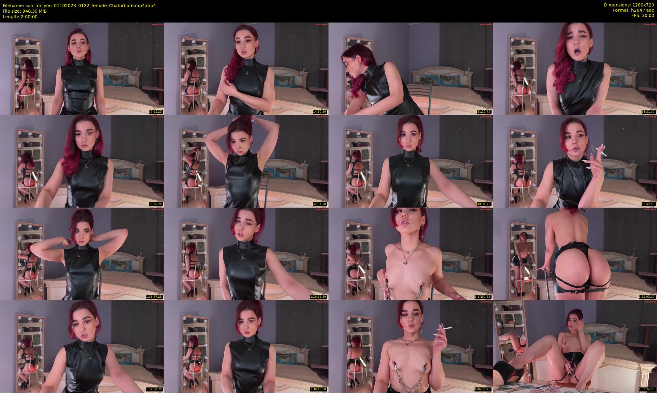 sun_for_you — 120 minute Chaturbate female cam show recording, 720p, Oct 1, 2023