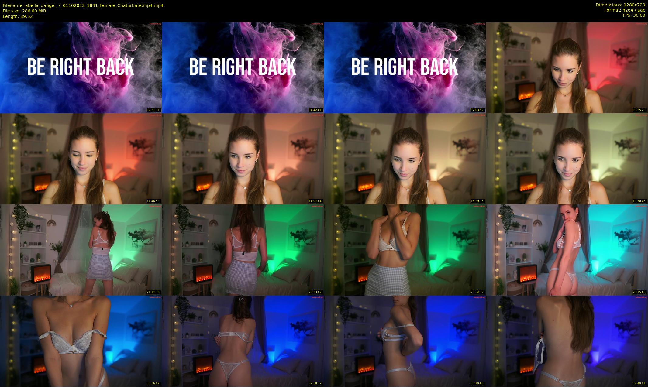 abella_danger_x — 40 minute Chaturbate female cam show recording, 720p, Oct 1, 2023