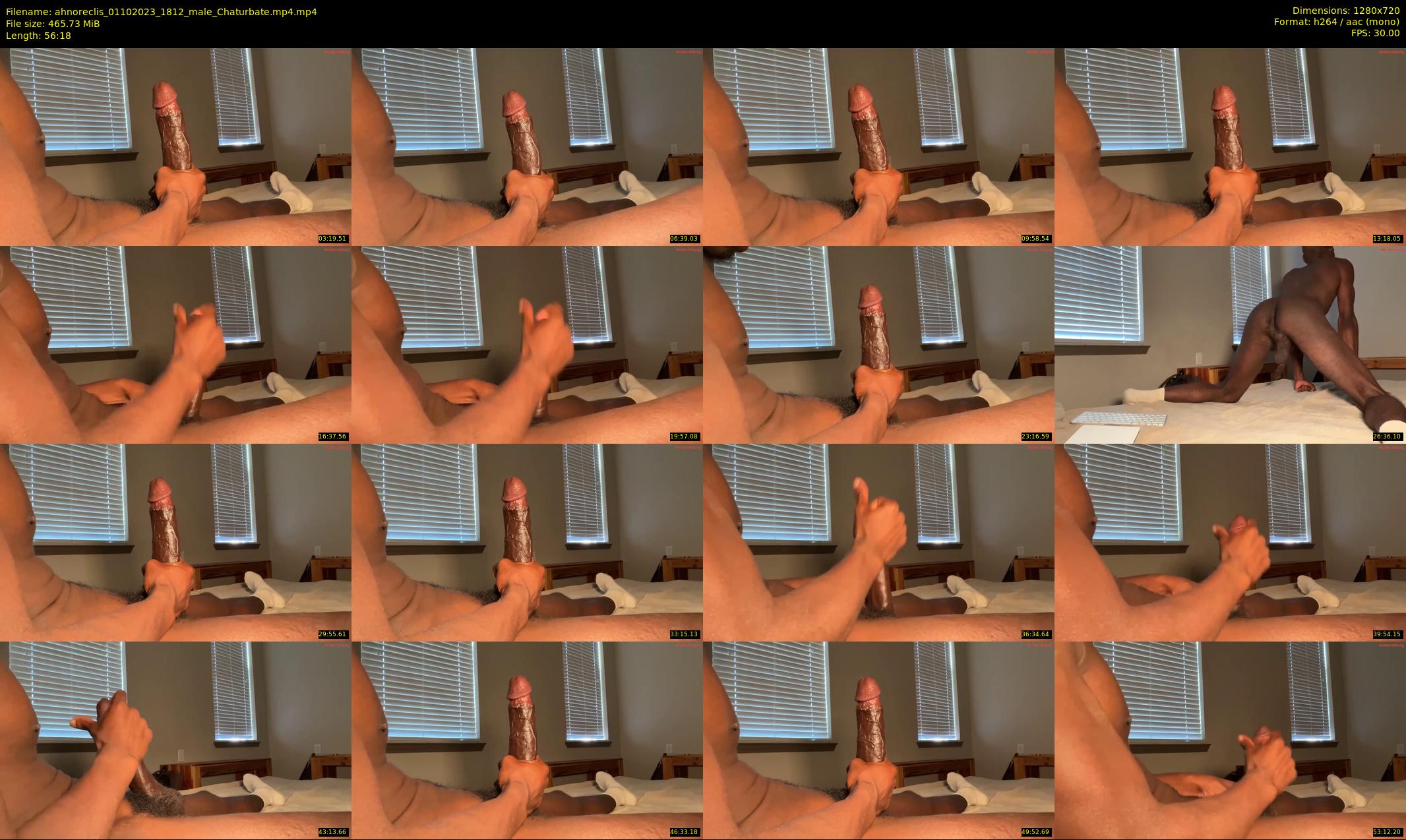 ahnoreclis — 57 minute Chaturbate male cam show recording, 720p, Oct 1, 2023