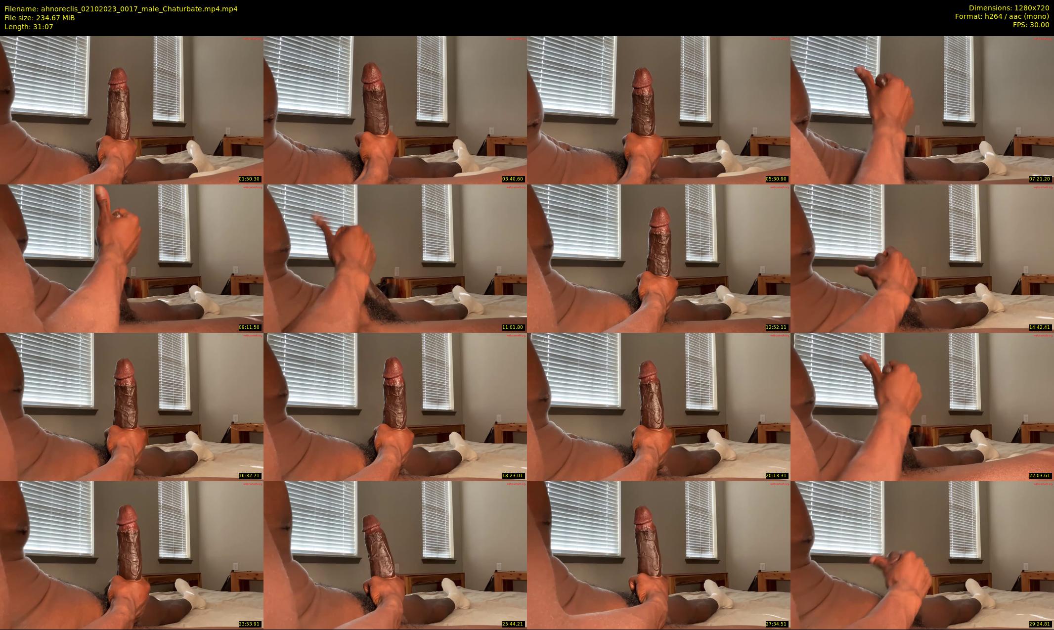 ahnoreclis — 32 minute Chaturbate male cam show recording, 720p, Oct 2, 2023