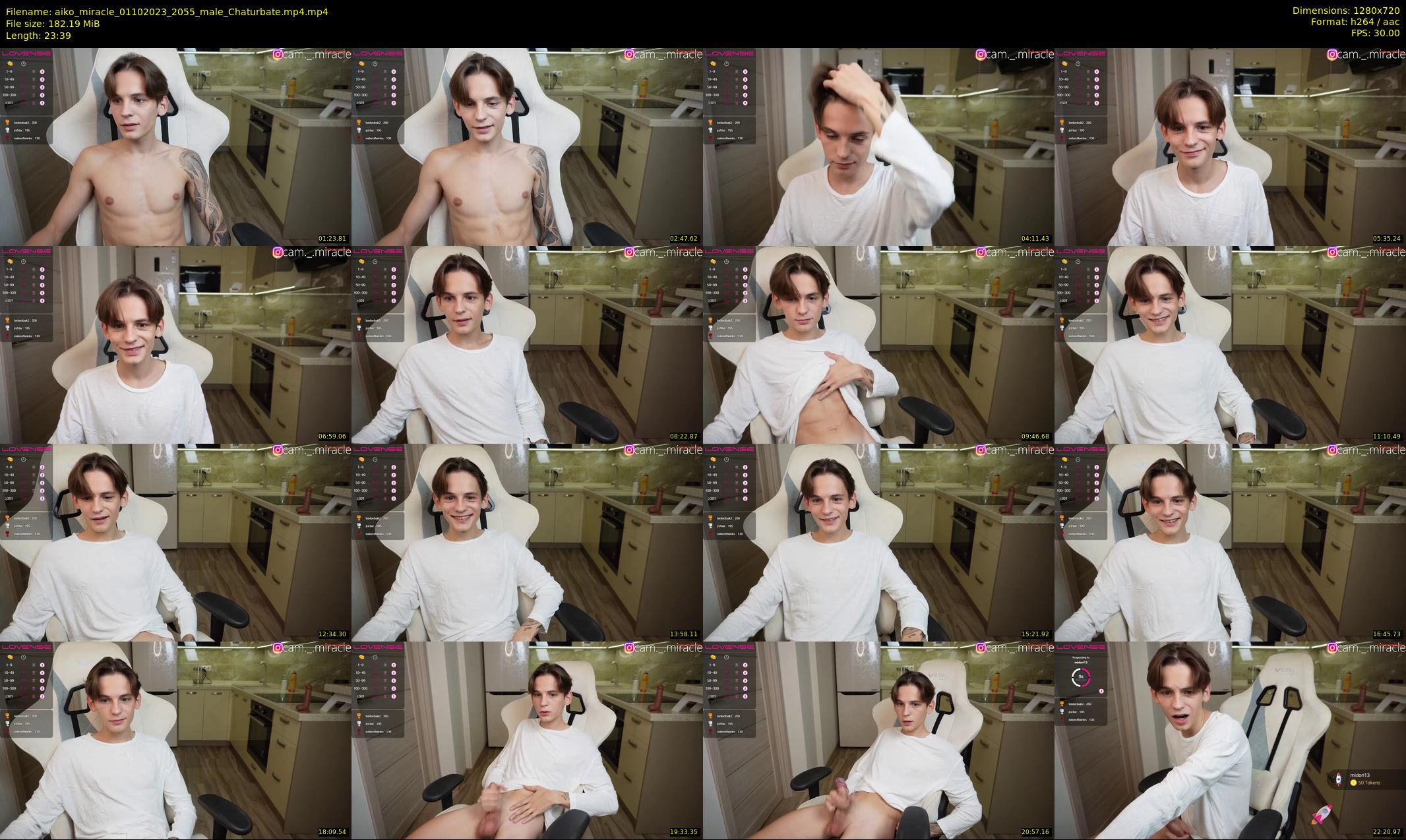 aiko_miracle — 24 minute Chaturbate male cam show recording, 720p, Oct 1, 2023