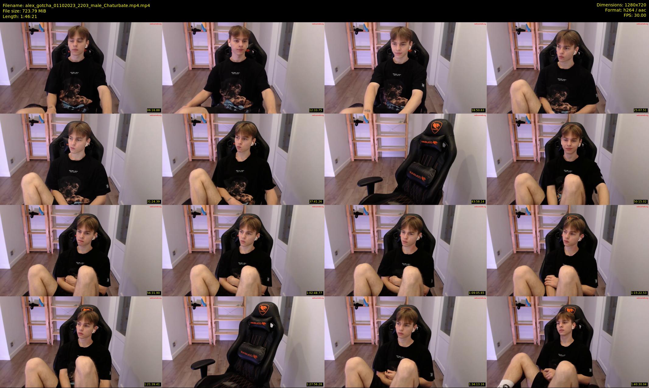 alex_gotcha — 107 minute Chaturbate male cam show recording, 720p, Oct 1, 2023
