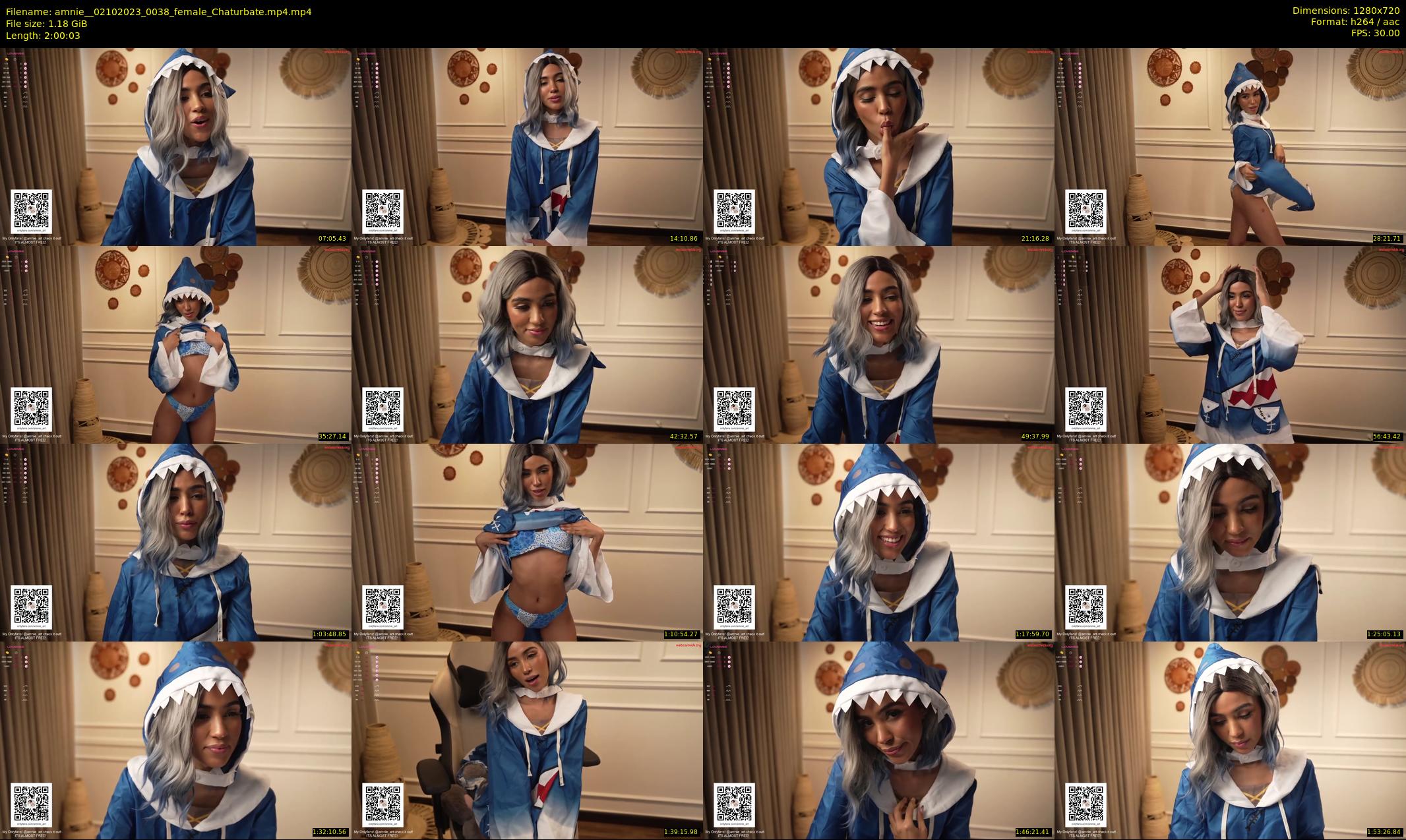 amnie_ — 121 minute Chaturbate female cam show recording, 720p, Oct 2, 2023