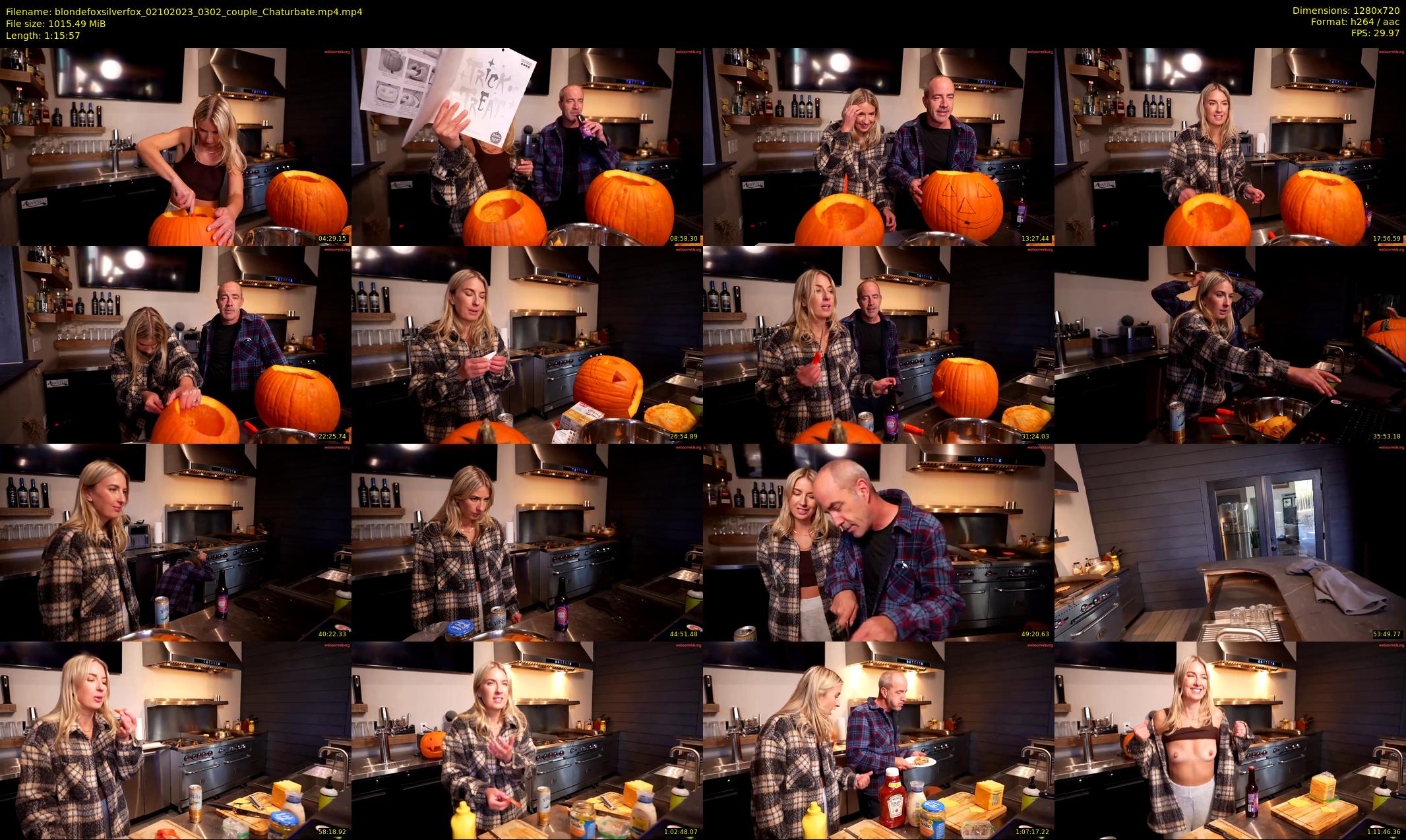 blondefoxsilverfox — 76 minute Chaturbate couple cam show recording, 720p, Oct 2, 2023