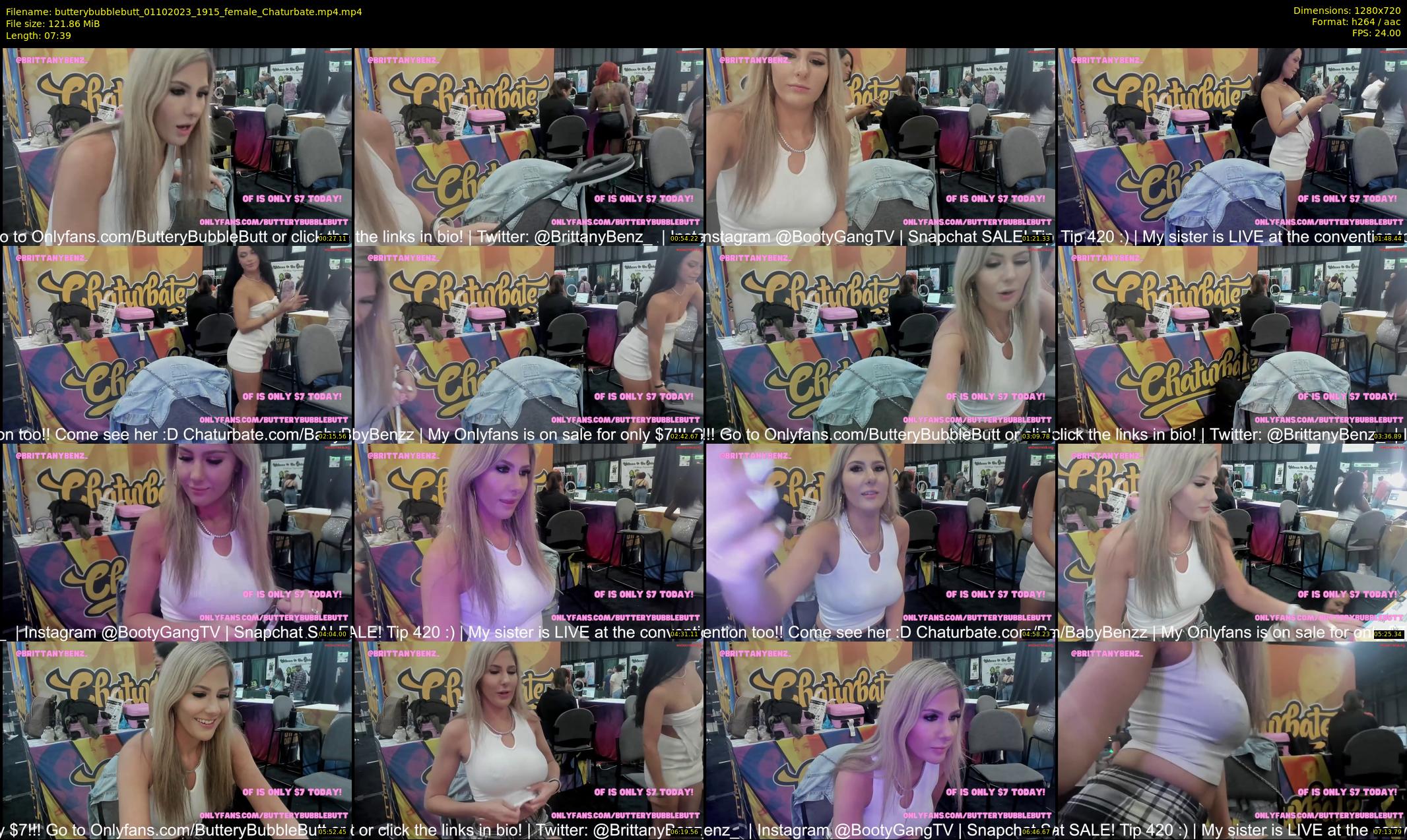 butterybubblebutt — 8 minute Chaturbate couple cam show recording, 720p, Oct 1, 2023