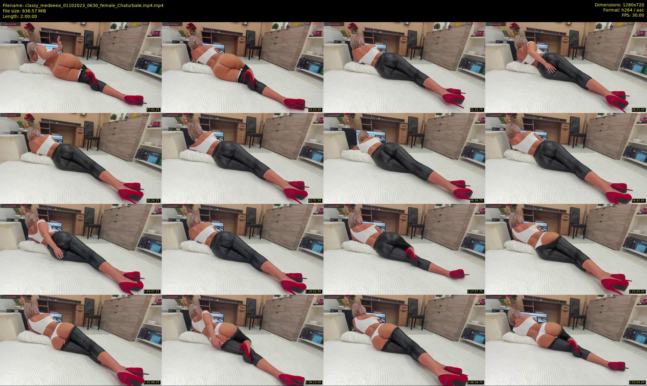 classy_medeeea — 120 minute Chaturbate female cam show recording, 720p, Oct 1, 2023