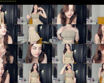 cute_caprice — 38 minute Chaturbate female cam show recording, 720p, Oct 1, 2023
