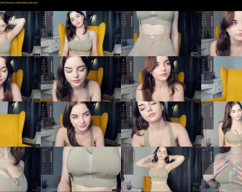 cute_caprice — 121 minute Chaturbate female cam show recording, 720p, Oct 1, 2023