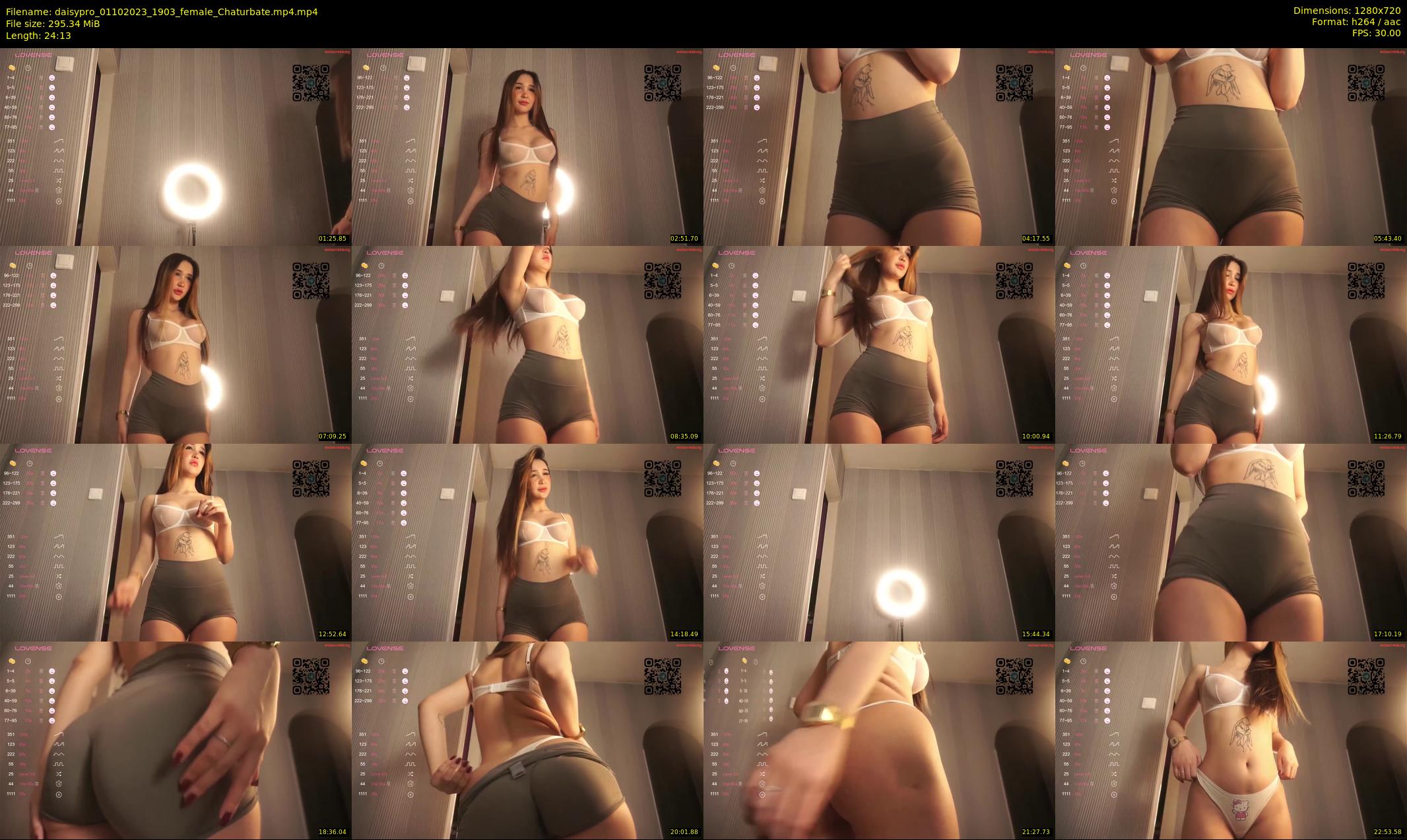 daisypro — 25 minute Chaturbate couple cam show recording, 720p, Oct 1, 2023