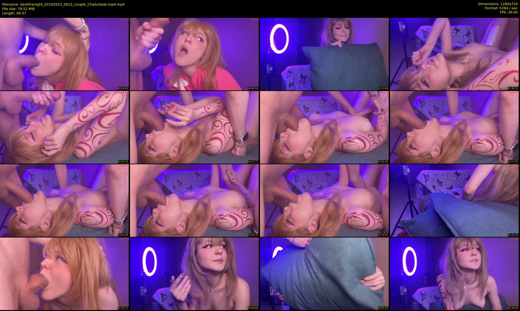 darkfirenight — 7 minute Chaturbate couple cam show recording, 720p, Oct 2, 2023