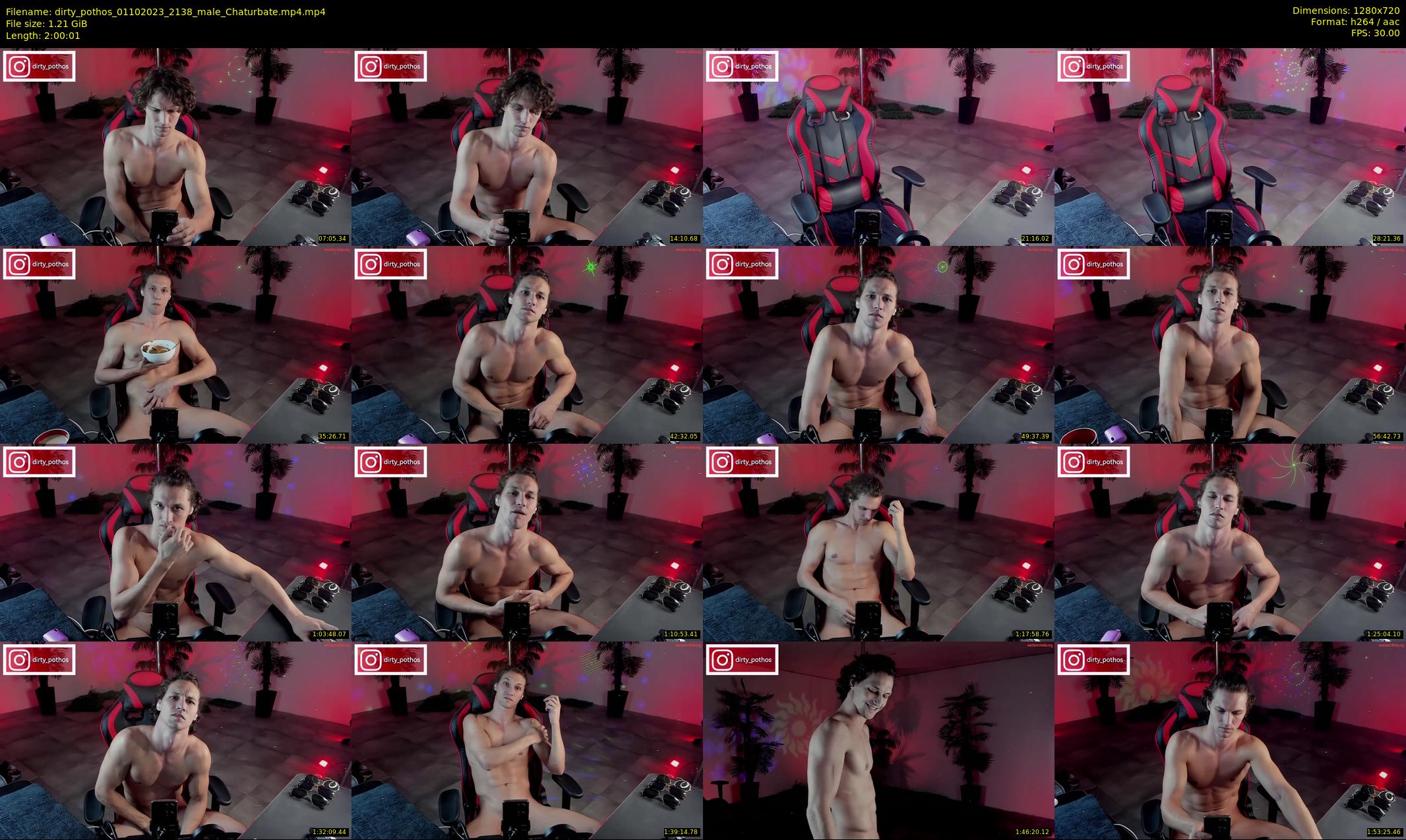 dirty_pothos — 121 minute Chaturbate male cam show recording, 720p, Oct 1, 2023