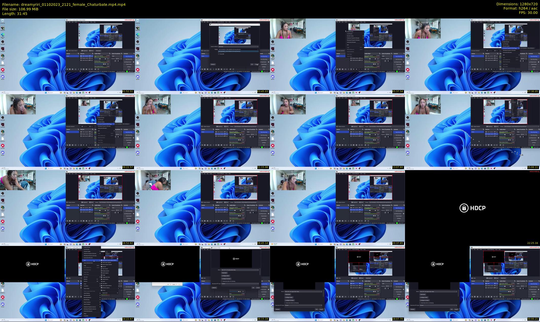 dreamyriri — 32 minute Chaturbate female cam show recording, 720p, Oct 1, 2023
