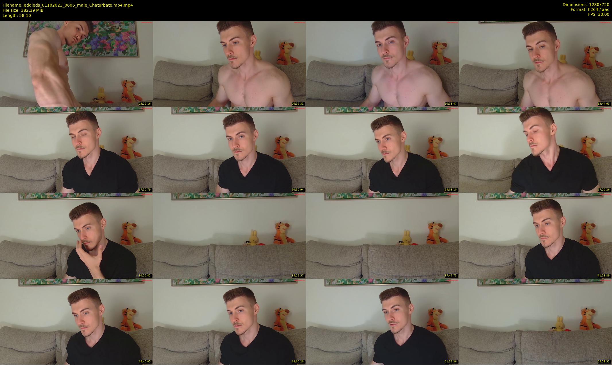 eddieds — 59 minute Chaturbate male cam show recording, 720p, Oct 1, 2023