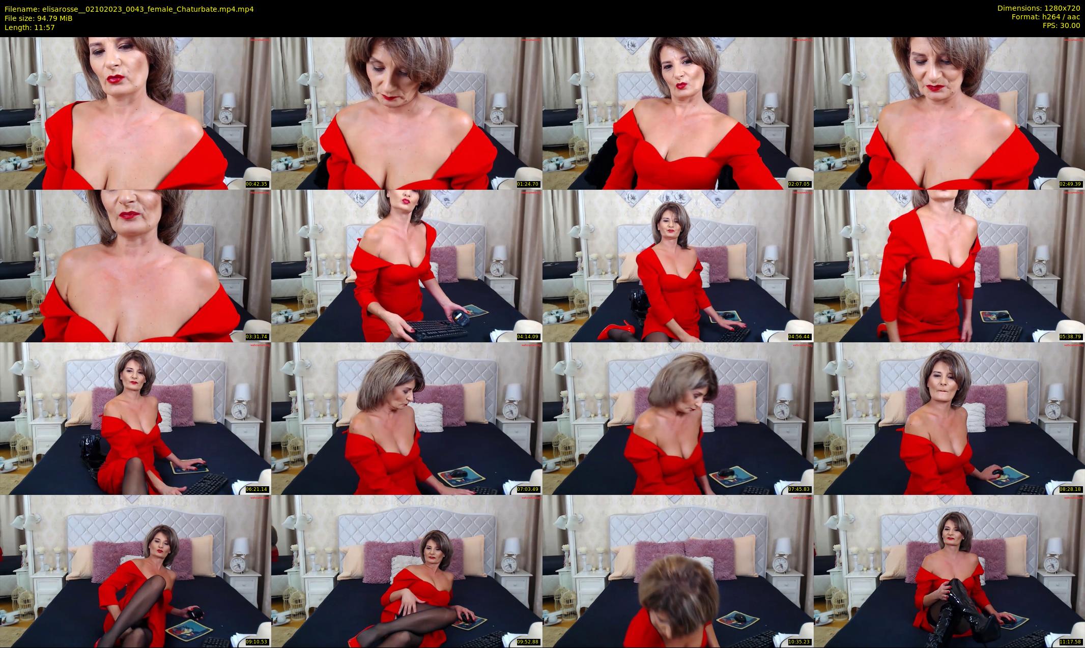 elisarosse_ — 12 minute Chaturbate female cam show recording, 720p, Oct 2, 2023