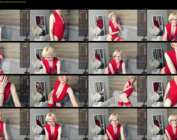 elzaglower — 8 minute Chaturbate female cam show recording, 720p, Oct 1, 2023