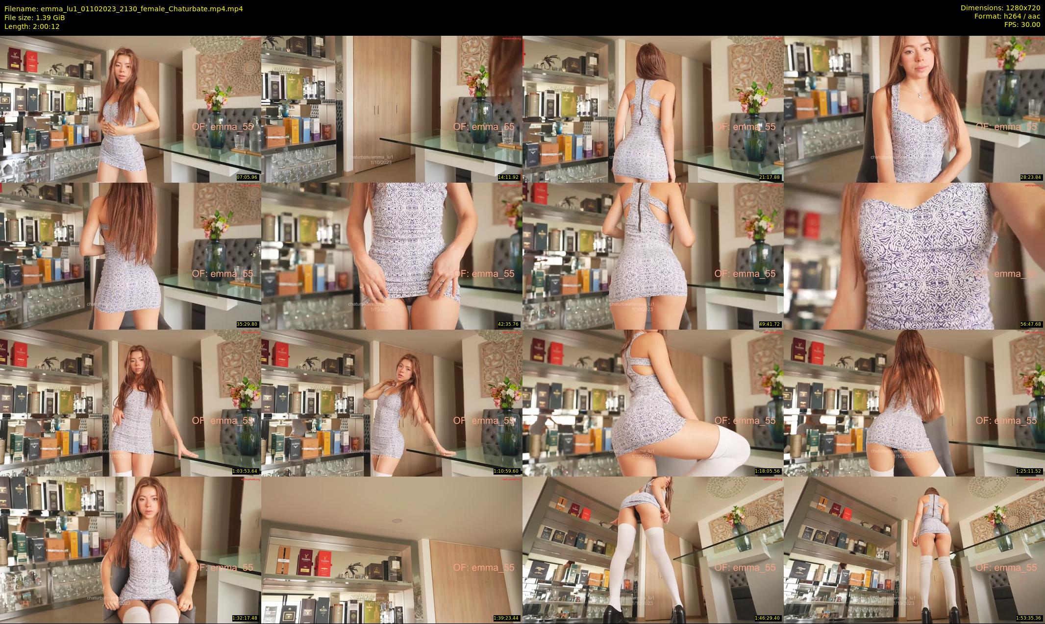 emma_lu1 — 121 minute Chaturbate female cam show recording, 720p, Oct 1, 2023