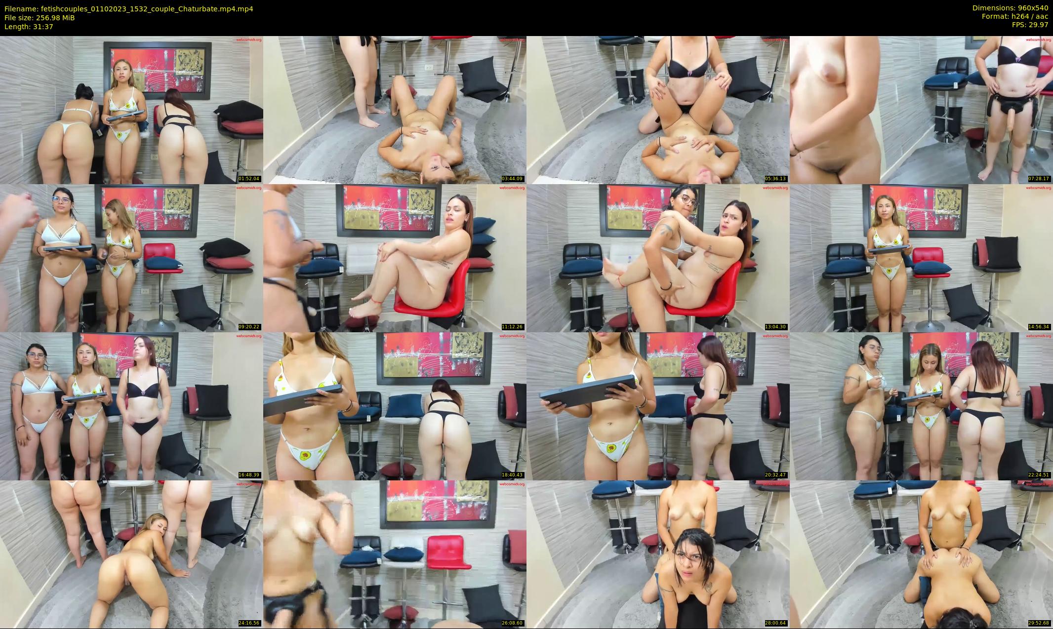 fetishcouples — 32 minute Chaturbate couple cam show recording, 480p, Oct 1, 2023