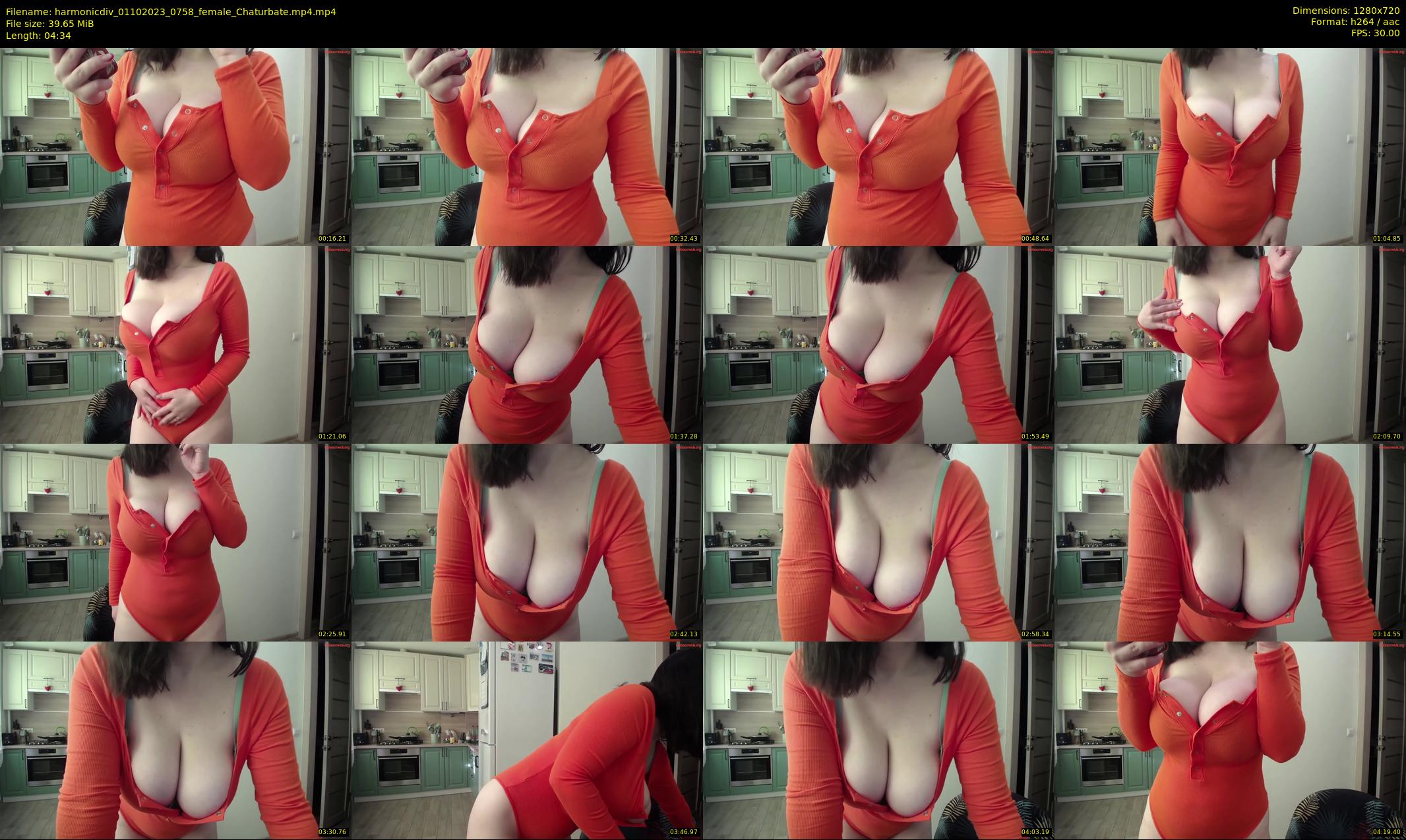 harmonicdiv — 5 minute Chaturbate female cam show recording, 720p, Oct 1, 2023
