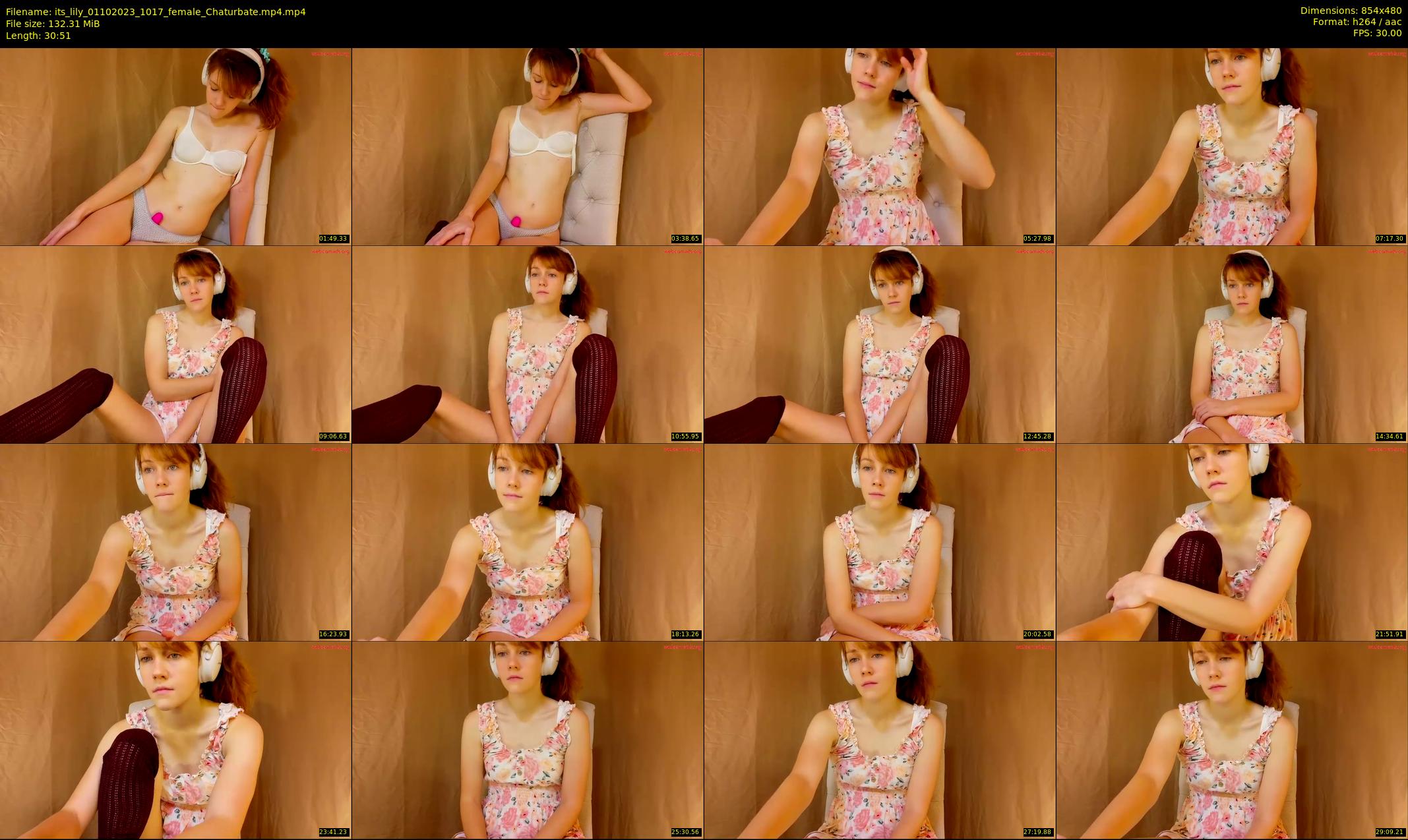 its_lily — 31 minute Chaturbate female cam show recording, 480p, Oct 1, 2023