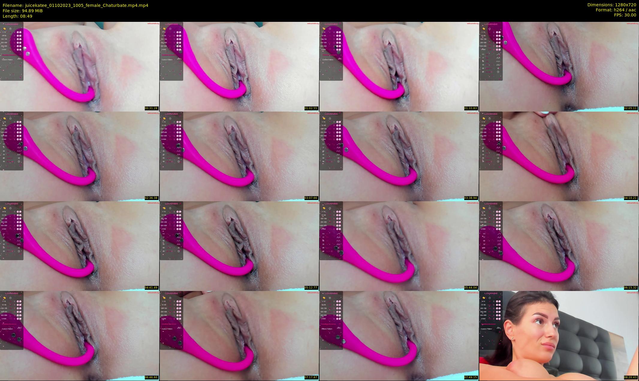 juicekatee — 9 minute Chaturbate female cam show recording, 720p, Oct 1, 2023