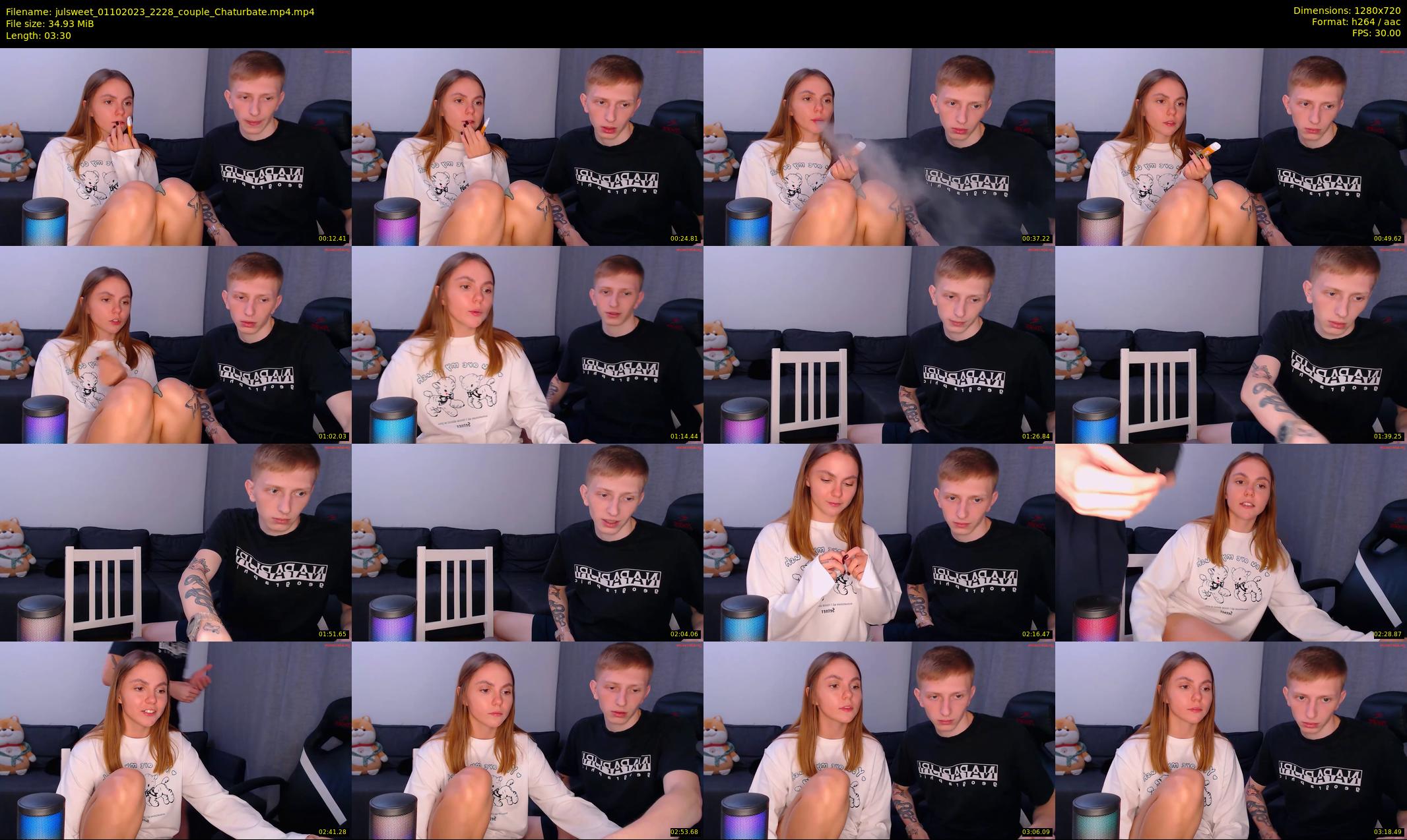 julsweet — 4 minute Chaturbate male cam show recording, 720p, Oct 1, 2023