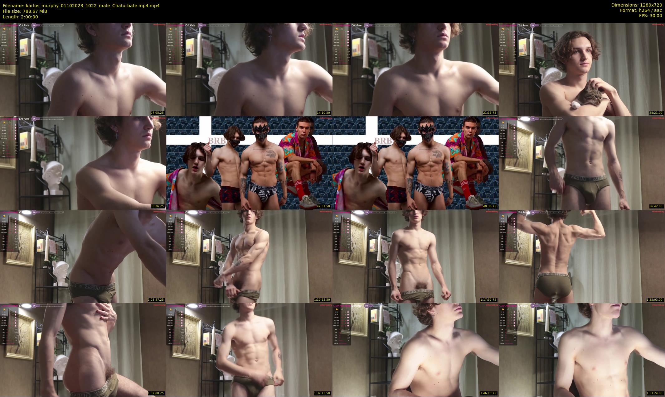 karlos_murphy — 120 minute Chaturbate male cam show recording, 720p, Oct 1, 2023