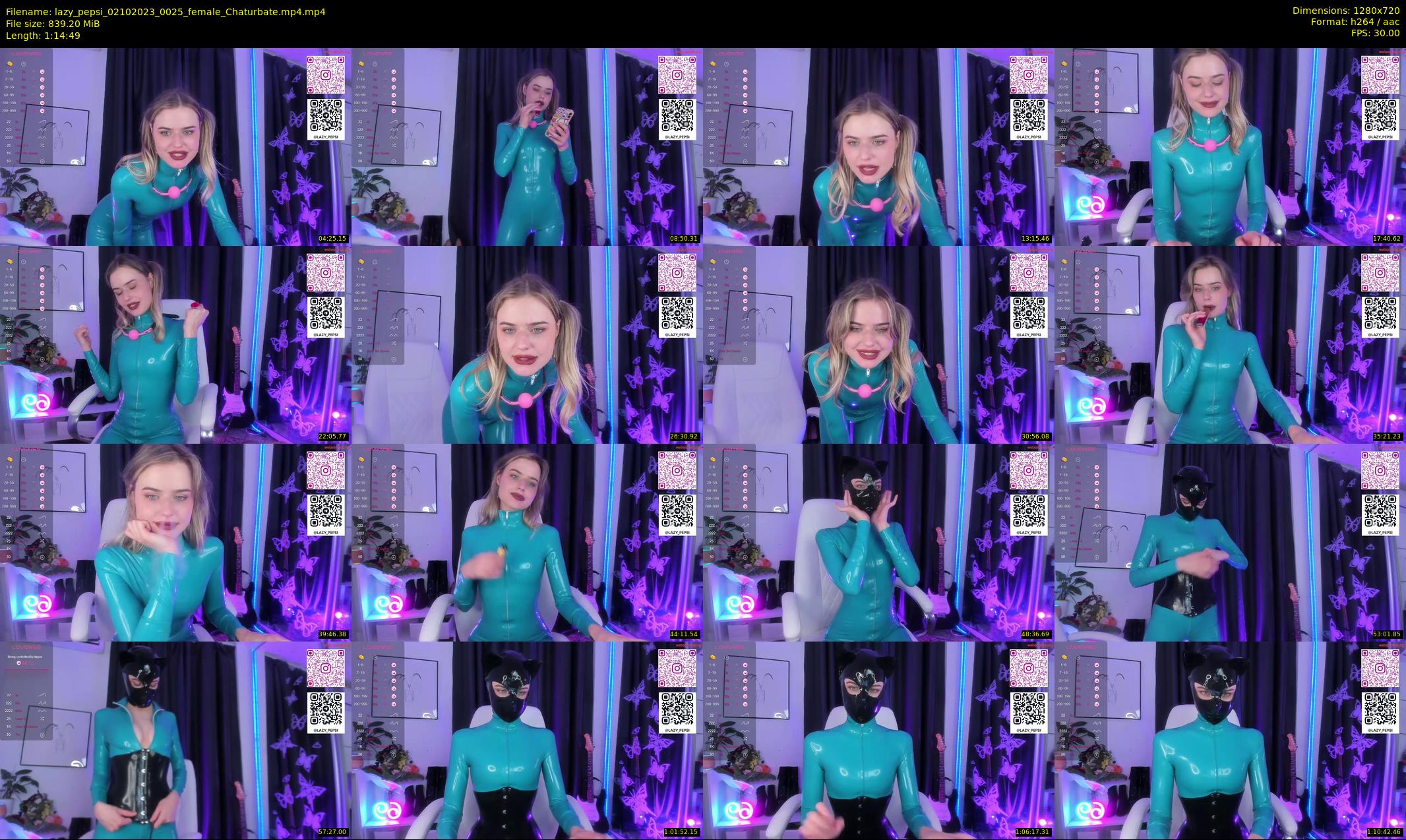 lazy_pepsi — 75 minute Chaturbate female cam show recording, 720p, Oct 2, 2023