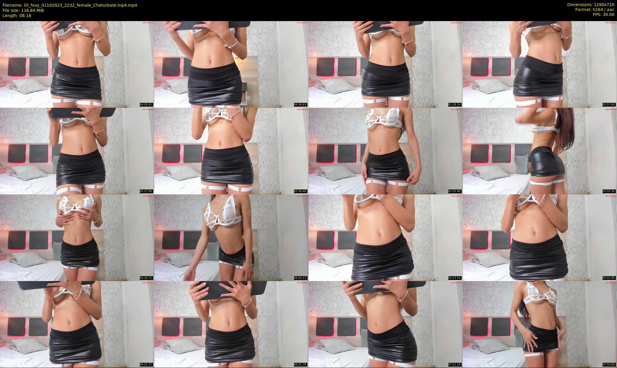 lili_foxy — 9 minute Chaturbate female cam show recording, 720p, Oct 1, 2023
