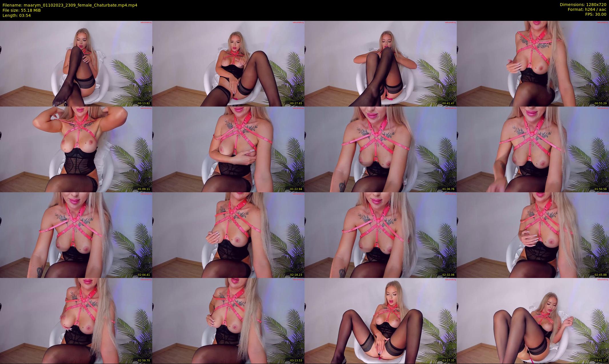 maarym — 4 minute Chaturbate couple cam show recording, 720p, Oct 1, 2023