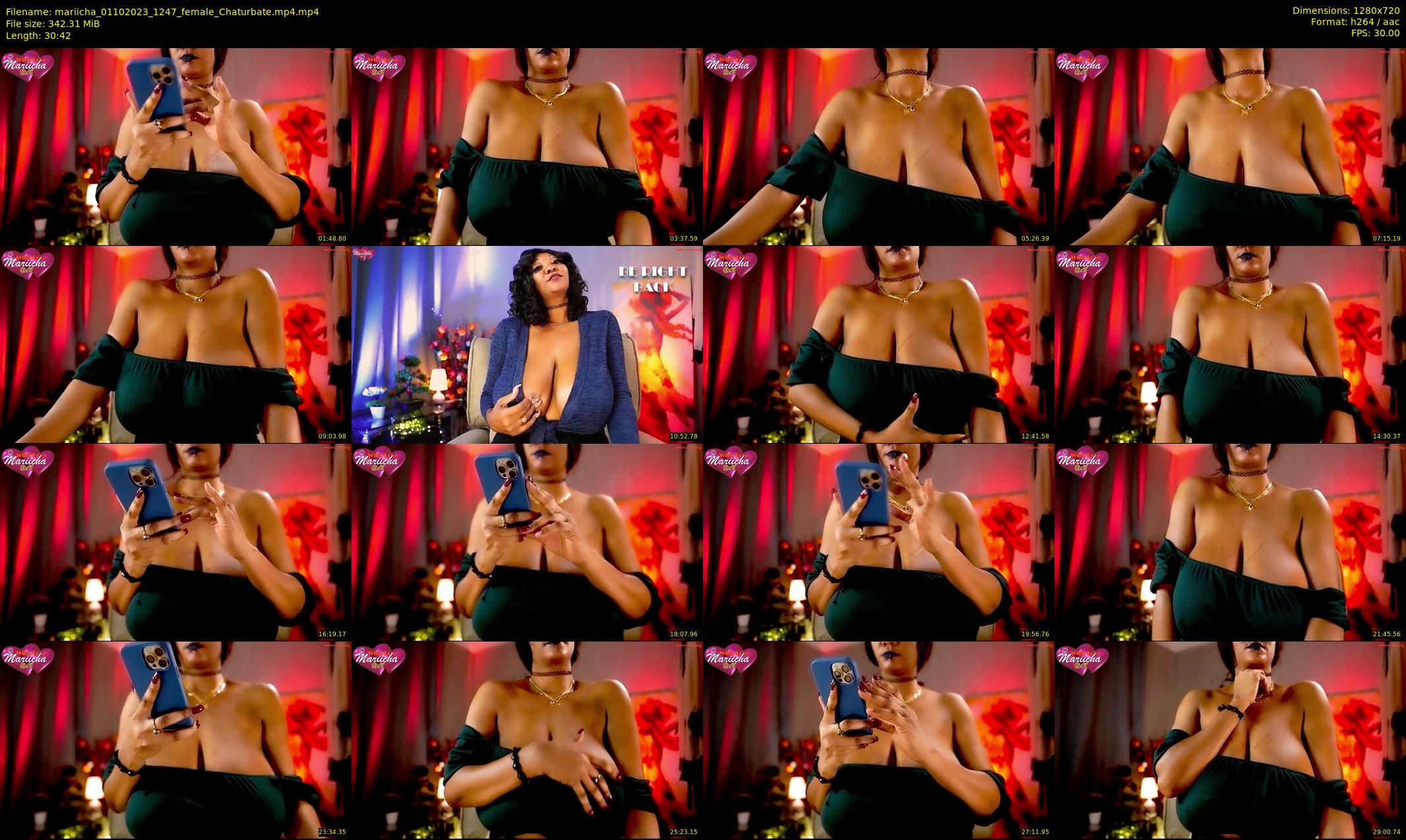 mariicha — 31 minute Chaturbate female cam show recording, 720p, Oct 1, 2023