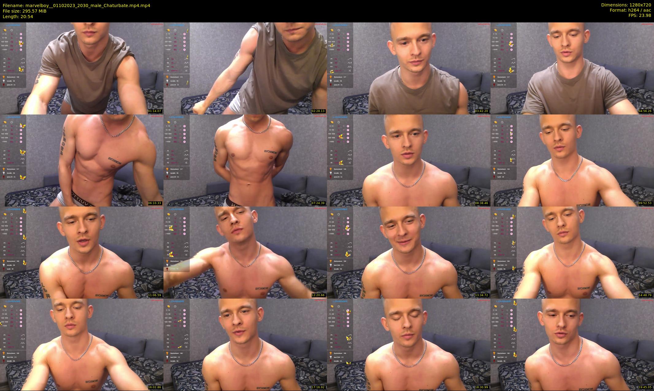 marvelboy_ — 21 minute Chaturbate male cam show recording, 720p, Oct 1, 2023