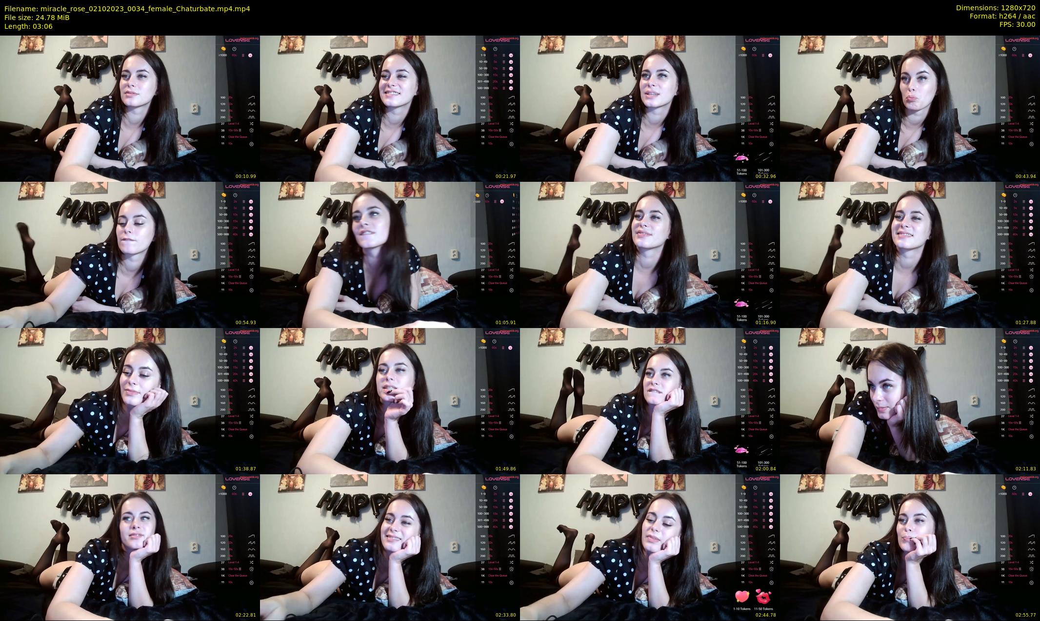 miracle_rose — 4 minute Chaturbate female cam show recording, 720p, Oct 2, 2023