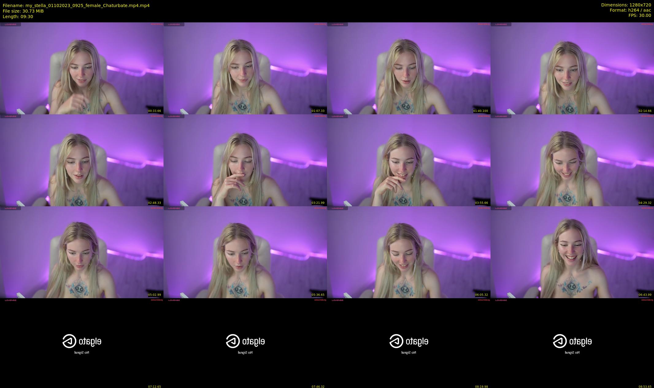 my_stella — 10 minute Chaturbate female cam show recording, 720p, Oct 1, 2023