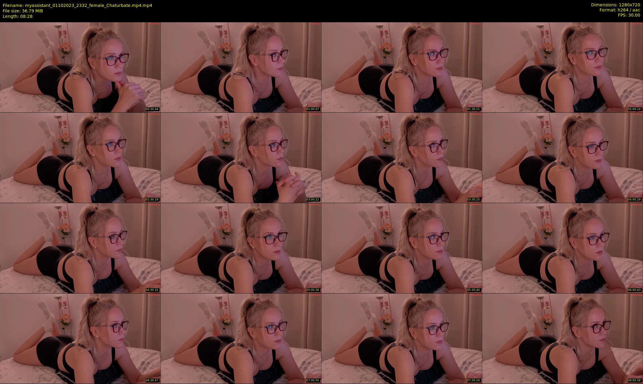 myassistant — 9 minute Chaturbate female cam show recording, 720p, Oct 1, 2023