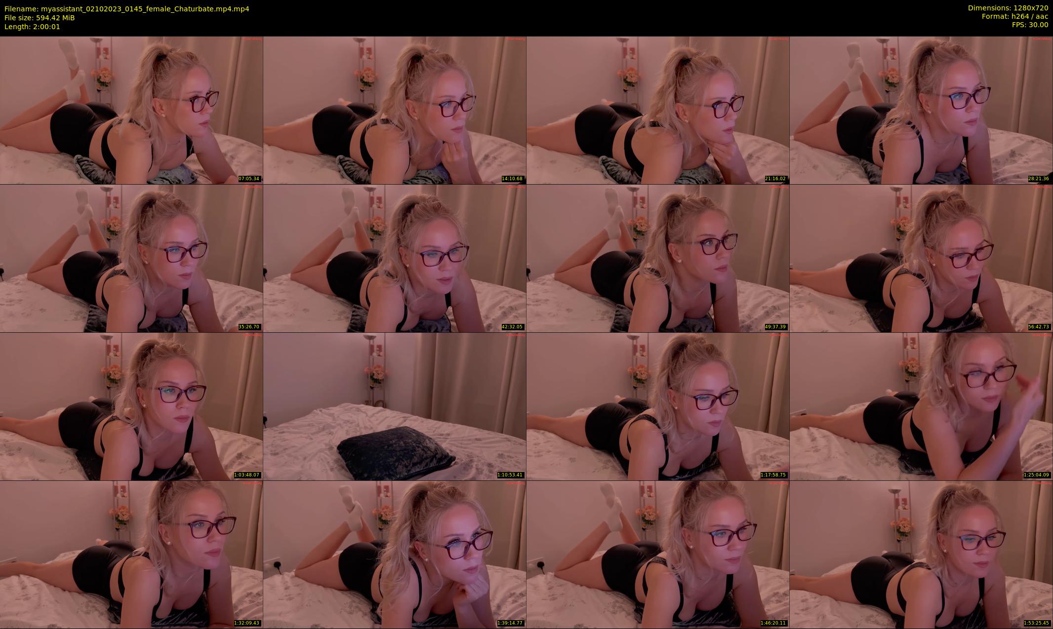 myassistant — 121 minute Chaturbate female cam show recording, 720p, Oct 2, 2023