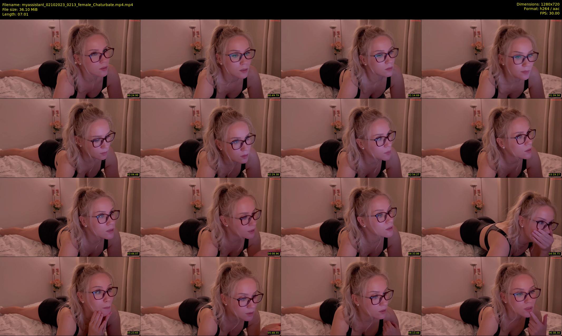 myassistant — 8 minute Chaturbate female cam show recording, 720p, Oct 2, 2023