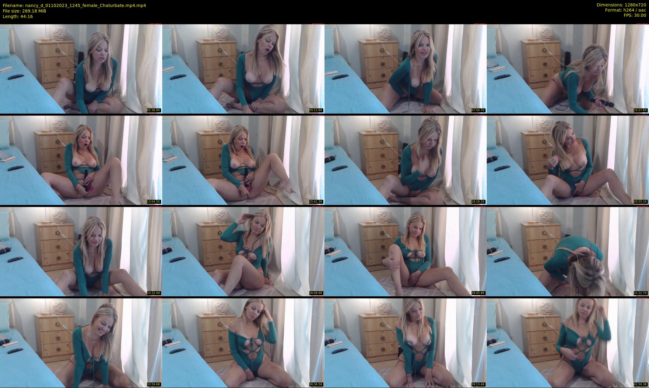 nancy_d — 45 minute Chaturbate female cam show recording, 720p, Oct 1, 2023