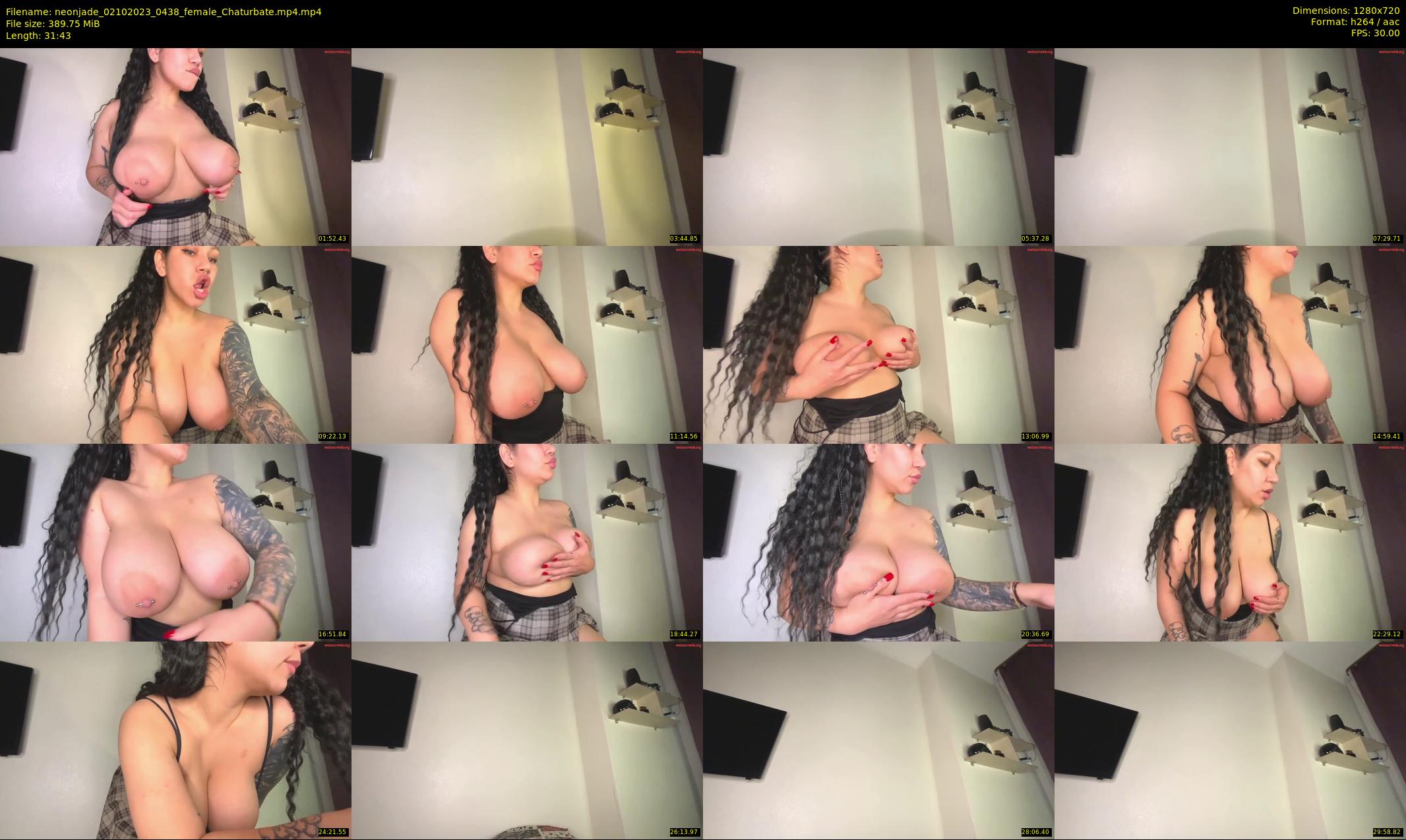neonjade — 32 minute Chaturbate female cam show recording, 720p, Oct 2, 2023