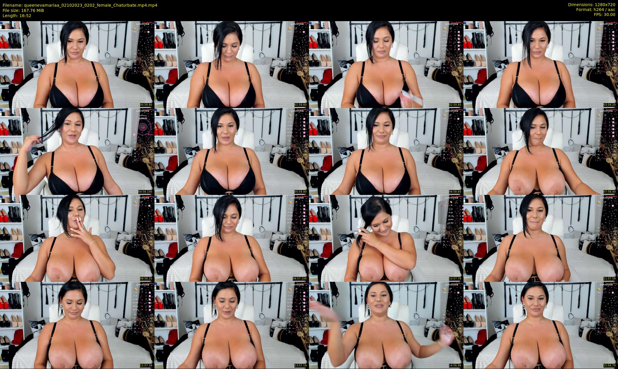 queenevamariaa — 17 minute Chaturbate female cam show recording, 720p, Oct 2, 2023